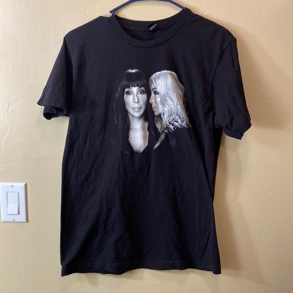 CHER here we go again tour tee 2019 sz M